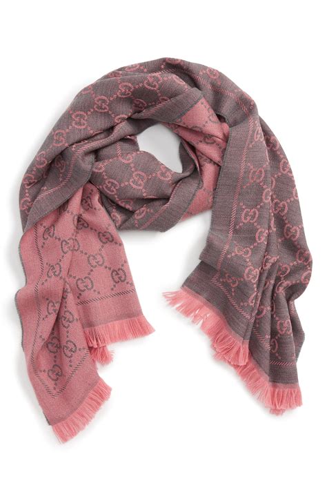 gucci scarf women pink.